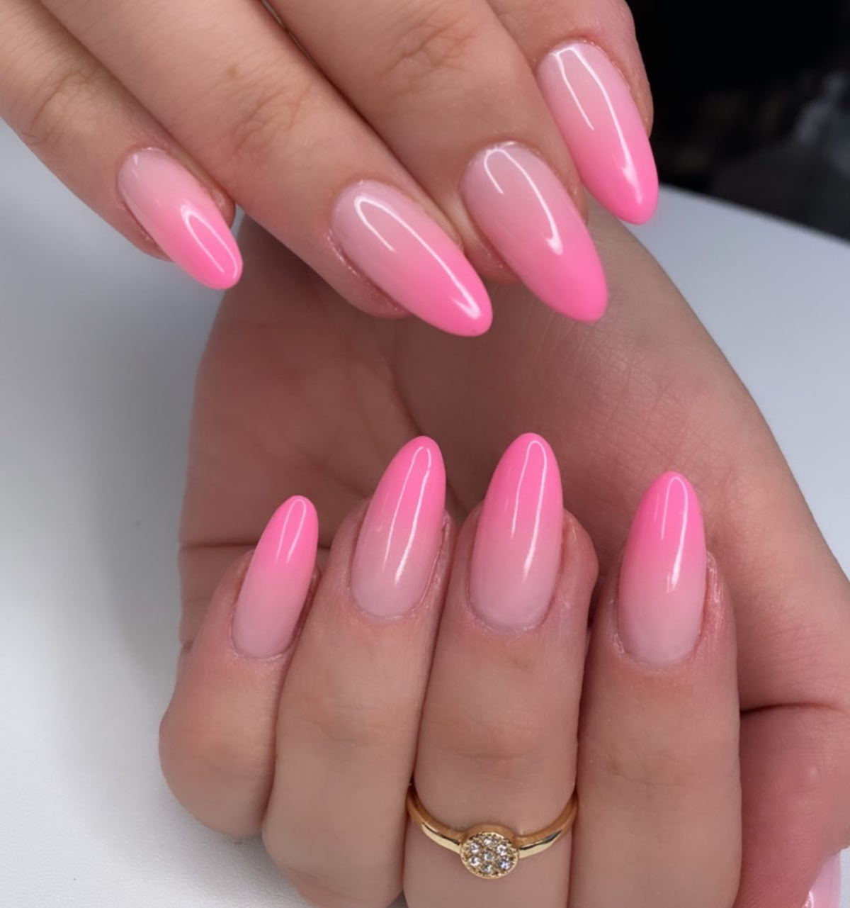 10 Irresistible Pink Ombre Nails For A Fresh Look