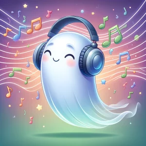 songs about ghosting ghost listening to music