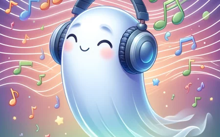 songs about ghosting ghost listening to music